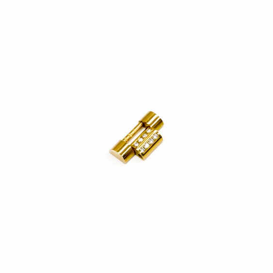 18K YG ROLEX DIAMOND WATCH LINK