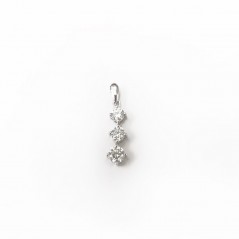 18K WG 3PCS DIA PENDANT EST.D1-0.19CT, D1-0.22CT, D1-0.38CT