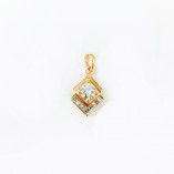 20K YG DIAMOND PENDANT D1-0.35CT