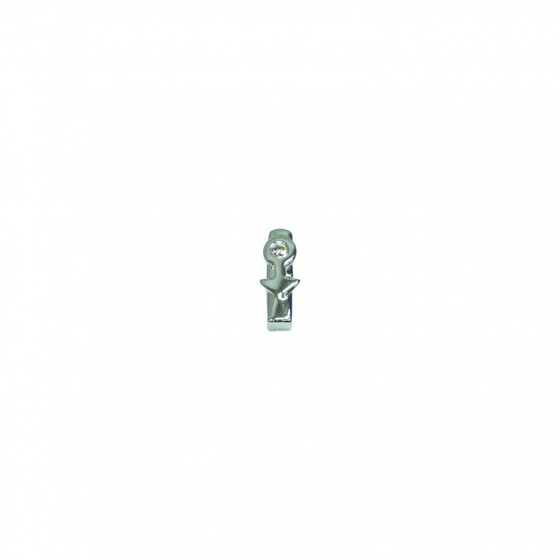 18K WG DIA PENDANT