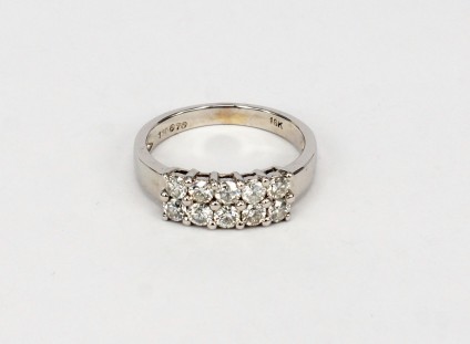 18K WG Diamond Ring