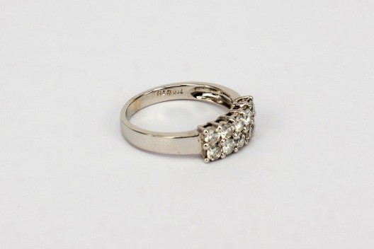 18K WG Diamond Ring